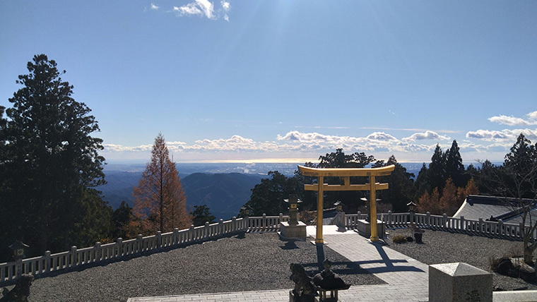 秋葉山本宮秋葉神社にお参りに行きました